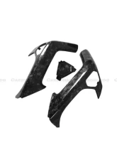 Carbonado DRYCF 1x1 Weave OEM Style Autoclave Door Handle Lamborghini Huracan LP610 | LP580 2015-2019                                     - 1X1DRYCF5556OE-DH - Image 8