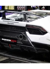 Carbonado FGCF OE Style Carbon Rear Bumper Grill Lamborghini Huracan LP580 2015-2020                                     - FGCF5556OE580-RBG - Image 10