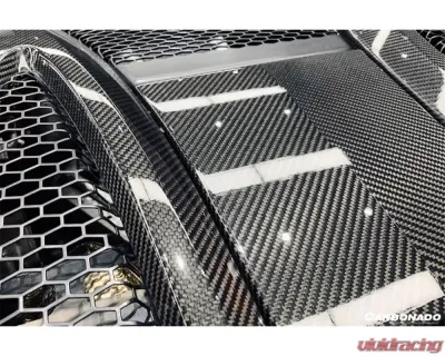 Carbonado FGDRYCF OEM Style Rear Engine Trunk Replacement McLaren 540c | 570s Coupe 2015-2020 - FGDRYCF8004-T