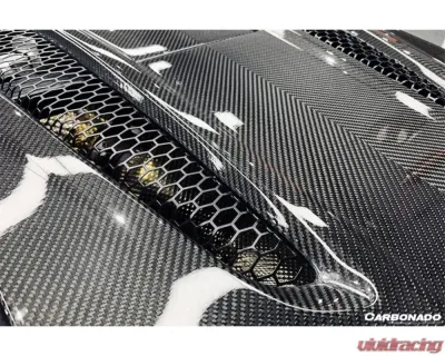 Carbonado FGDRYCF OEM Style Rear Engine Trunk Replacement McLaren 540c | 570s Coupe 2015-2020 - FGDRYCF8004-T