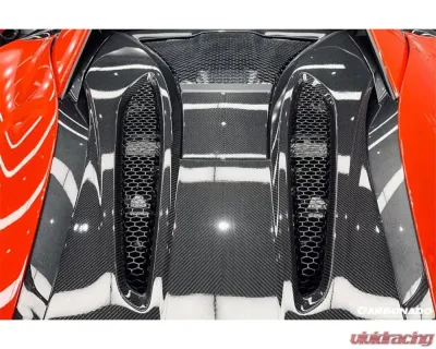 Carbonado FGDRYCF OEM Style Rear Engine Trunk Replacement McLaren 540c | 570s Coupe 2015-2020 - FGDRYCF8004-T