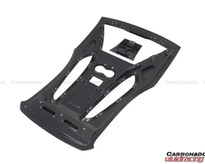 Carbonado FGDRYCF OEM Style Rear Engine Trunk Replacement McLaren 540c | 570s Coupe 2015-2020 - FGDRYCF8004-T