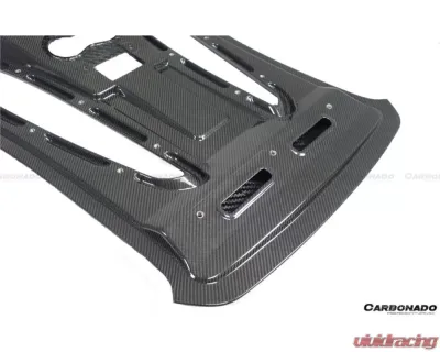 Carbonado FGDRYCF OEM Style Rear Engine Trunk Replacement McLaren 540c | 570s Coupe 2015-2020 - FGDRYCF8004-T