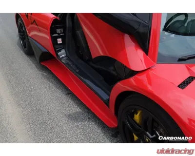 Carbonado Carbonado FGPCF5901SVOEM-SS SV Style Side Skirts for Lamborghini Murcielago 2001-2010 - FGPCF5901SVOEM-SS