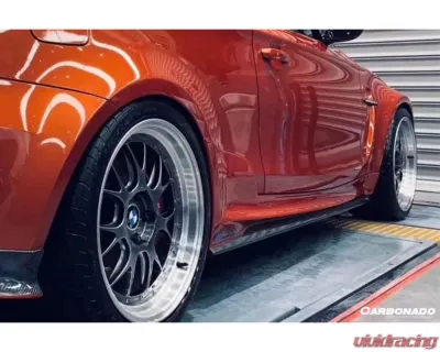 Carbonado Carbonado PCF1099RZ Style Partial Side Skirts for BMW 1M E82 E88 2008-2013 - PCF1099RZ