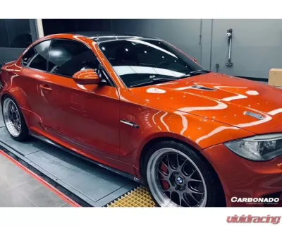 Carbonado Carbonado PCF1099RZ Style Partial Side Skirts for BMW 1M E82 E88 2008-2013 - PCF1099RZ