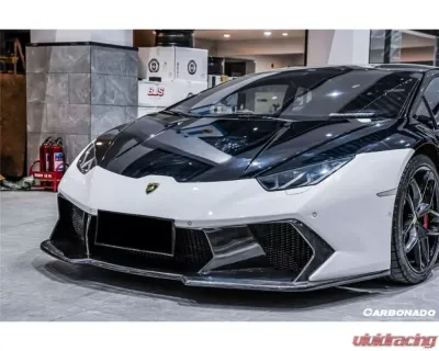 Carbonado Carbonado FGPCF VRS Style Front Bumper for Lamborghini Huracan LP610/LP580 2015-2020 - FGPCF5556VRS-FB