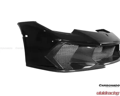 Carbonado Carbonado FGPCF VRS Style Front Bumper for Lamborghini Huracan LP610/LP580 2015-2020 - FGPCF5556VRS-FB