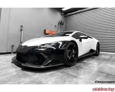 Carbonado Carbonado FGPCF VRS Style Front Bumper for Lamborghini Huracan LP610/LP580 2015-2020 - FGPCF5556VRS-FB