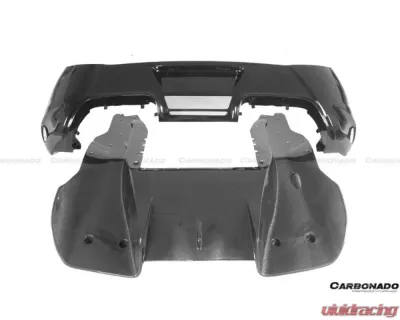 Carbonado FGPCF VRS Style Rear Bumper McLaren 650s | MP4 12c 2011-2017 - FGPCF8002VRS-RB
