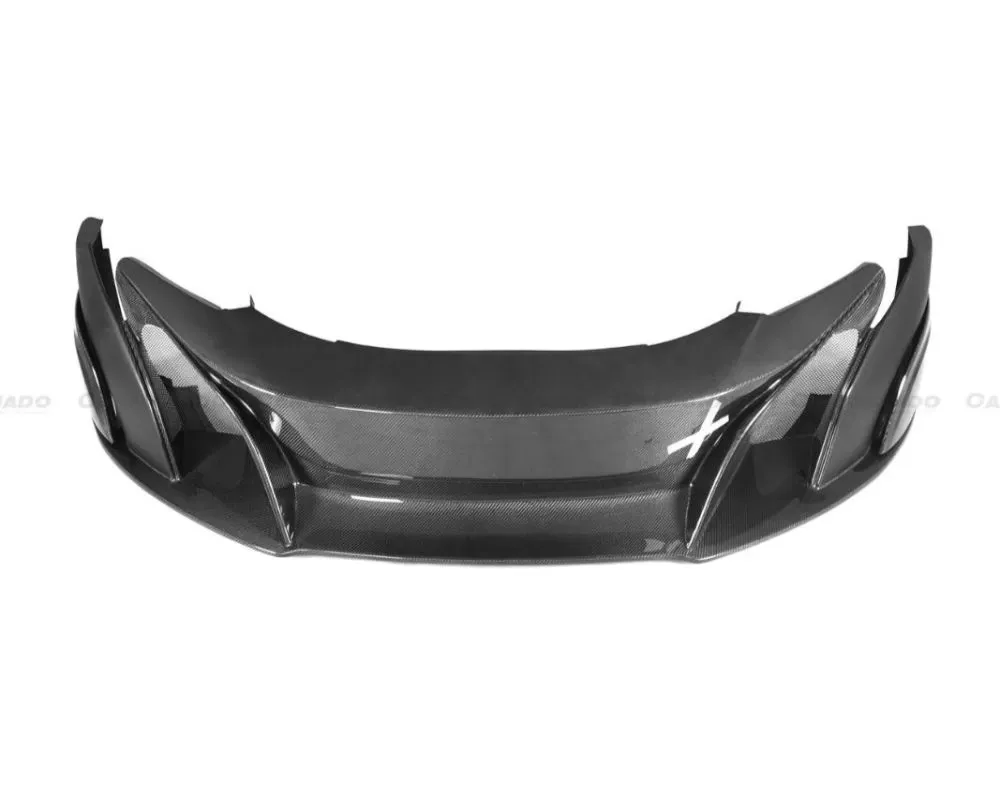 Carbonado DRYPCF 675LT Style Partial Front Bumper McLaren 650s 2014-2017 - DRYPCF8003BKSS675-2.FB