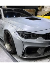 Carbonado Carbonado PCF D3 Style Front Bumper for BMW M3 F80 M4 F82 2014-2020                                     - PCF8468D3-FB - Image 11