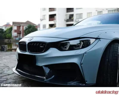Carbonado Carbonado PCF D3 Style Front Bumper for BMW M3 F80 M4 F82 2014-2020 - PCF8468D3-FB