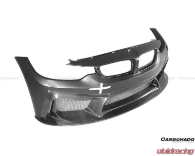 Carbonado Carbonado PCF D3 Style Front Bumper for BMW M3 F80 M4 F82 2014-2020 - PCF8468D3-FB