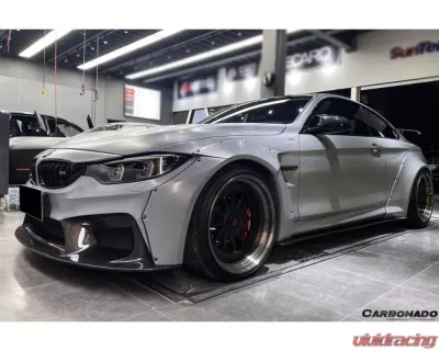 Carbonado Carbonado PCF D3 Style Front Bumper for BMW M3 F80 M4 F82 2014-2020 - PCF8468D3-FB