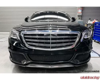Carbonado Carbonado FGPCF BRS Front Bumper for Mercedes Benz W222 Sedan 2017-2020 - FGPCF8510BRS-FB