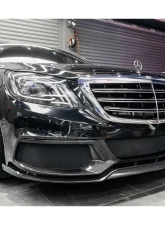 Carbonado Carbonado FGPCF BRS Front Bumper for Mercedes Benz W222 Sedan 2017-2020                                     - FGPCF8510BRS-FB - Image 9