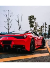 Carbonado FGPCF Rear Bumper w/ Diffuser Ferrari 458 Coupe | Spyder | Speciale 2010-2015                                     - FGPCF9501OE-Spec-RB - Image 10