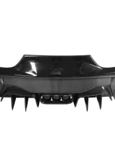 Carbonado FGPCF VRS Style Rear Bumper w/ Tips Ferrari 458 Italy | Spider 2010-2015                                     - FGPCF9501VRS-RB - Image 2