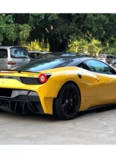 Carbonado FGPCF VRS Style Rear Bumper w/ Tips Ferrari 458 Italy | Spider 2010-2015                                     - FGPCF9501VRS-RB - Image 13