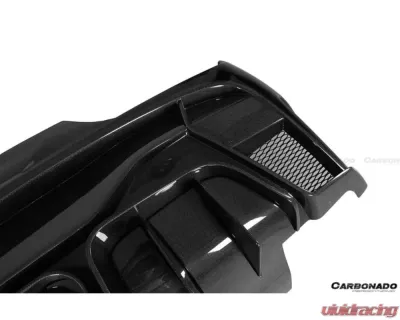 Carbonado FGPCF VRS Style Rear Bumper w/ Tips Ferrari 458 Italy | Spider 2010-2015 - FGPCF9501VRS-RB