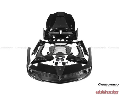 Carbonado Full Body Kit for Ferrari 488 GTB/Spyder 2015-2019 - Carbon Fiber Finish - FGPCF9503MSY FULL KIT