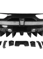 Carbonado FGPCF MSY Style Rear Bumper Ferrari 488 GTB | Spyder 2015-2019                                     - FGPCF9503MSY-RB - Image 2