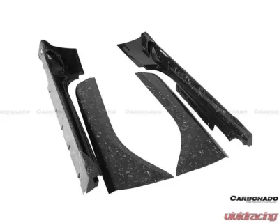 Carbonado Carbonado FGPCF9503MSY-SS Side Skirts for Ferrari 488 GTB/Spyder 2015-2019 - FGPCF9503MSY-SS