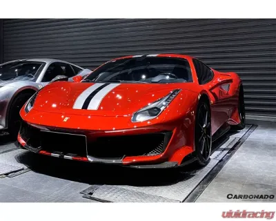Carbonado PCF OEM Style Front Bumper Ferrari 488 Pista 2018-2020 - PCF9503OEPST-FB