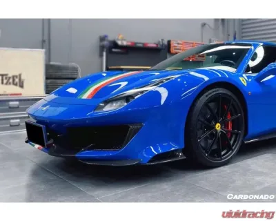 Carbonado PCF OEM Style Front Bumper Ferrari 488 Pista 2018-2020 - PCF9503OEPST-FB