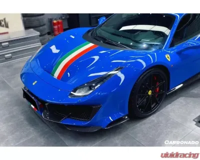 Carbonado PCF OEM Style Front Bumper Ferrari 488 Pista 2018-2020 - PCF9503OEPST-FB