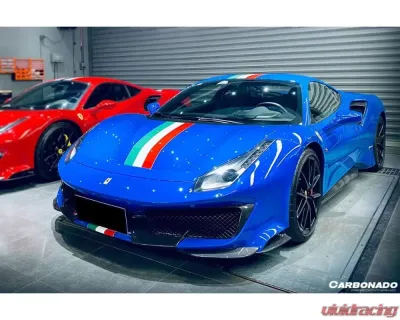 Carbonado PCF OEM Style Front Bumper Ferrari 488 Pista 2018-2020 - PCF9503OEPST-FB