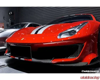 Carbonado PCF OEM Style Front Bumper Ferrari 488 Pista 2018-2020 - PCF9503OEPST-FB