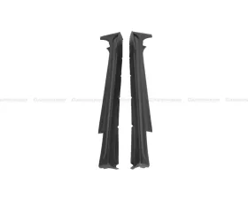 Carbonado CFRP EPC Style Partial Side Skirts Maserati Ghibli 2014-2017