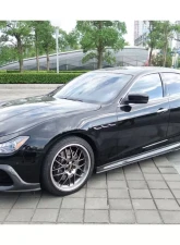 Carbonado CFRP EPC Style Partial Side Skirts Maserati Ghibli 2014-2017                                     - CF9552EPC.SS - Image 9