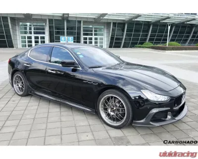 Carbonado CFRP EPC Style Partial Side Skirts Maserati Ghibli 2014-2017 - CF9552EPC.SS