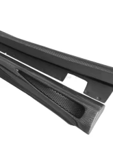 Carbonado Carbonado FRP L Style Side Skirts for Mercedes Benz W219 CLS-Class 2005-2009                                     - 1112L - Image 2
