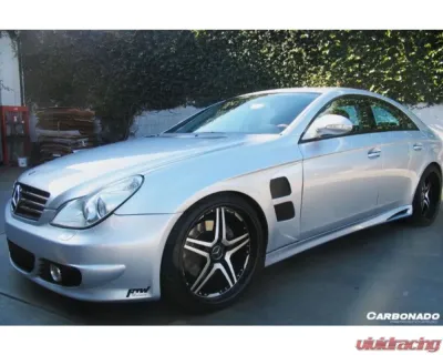 Carbonado Carbonado FRP L Style Side Skirts for Mercedes Benz W219 CLS-Class 2005-2009 - 1112L