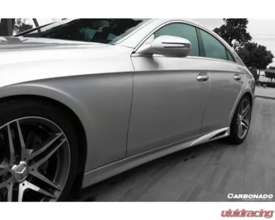Carbonado Carbonado FRP L Style Side Skirts for Mercedes Benz W219 CLS-Class 2005-2009 - 1112L
