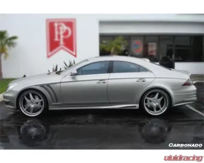 Carbonado Carbonado FRP L Style Side Skirts for Mercedes Benz W219 CLS-Class 2005-2009 - 1112L