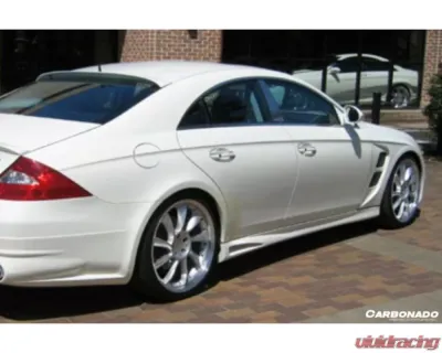 Carbonado Carbonado FRP L Style Side Skirts for Mercedes Benz W219 CLS-Class 2005-2009 - 1112L