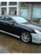 Carbonado Carbonado FRP WI Style Side Skirts for Mercedes Benz W219 CLS-Class 2005-2009                                     - 1112WI - Image 8