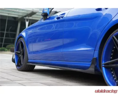 Carbonado CFRP DP Style Side Skirts Under Board Mercedes Benz W218 CLS-Class 2010-2018 - CF1116DP