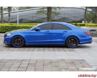Carbonado CFRP DP Style Side Skirts Under Board Mercedes Benz W218 CLS-Class 2010-2018 - CF1116DP