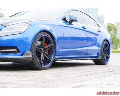 Carbonado CFRP DP Style Side Skirts Under Board Mercedes Benz W218 CLS-Class 2010-2018 - CF1116DP
