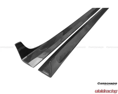 Carbonado CFRP DP Style Side Skirts Under Board Mercedes Benz W218 CLS-Class 2010-2018 - CF1116DP