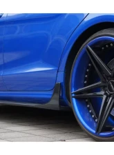 Carbonado CFRP DP Style Side Skirts Under Board Mercedes Benz W218 CLS-Class 2010-2018                                     - CF1116DP - Image 7