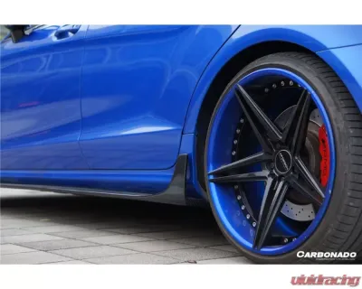 Carbonado CFRP DP Style Side Skirts Under Board Mercedes Benz W218 CLS-Class 2010-2018 - CF1116DP