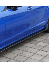 Carbonado CFRP DP Style Side Skirts Under Board Mercedes Benz W218 CLS-Class 2010-2018                                     - CF1116DP - Image 8