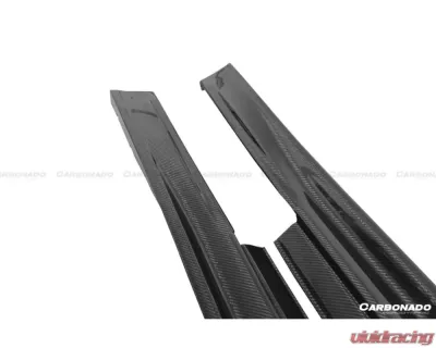 Carbonado CFRP Side Skirts Nissan GTR R35 2008-2022 - CF1256NSMO